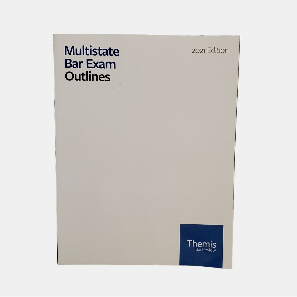 Themis Multistate Bar Exam Final Civil Procedure Review Outlines 2021 Edition